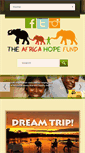 Mobile Screenshot of africahopefund.org
